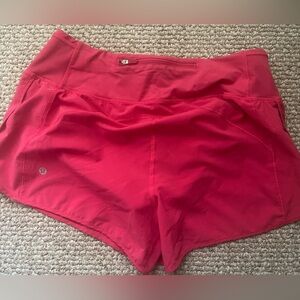 lululemon athletica Pink Athletic Shorts